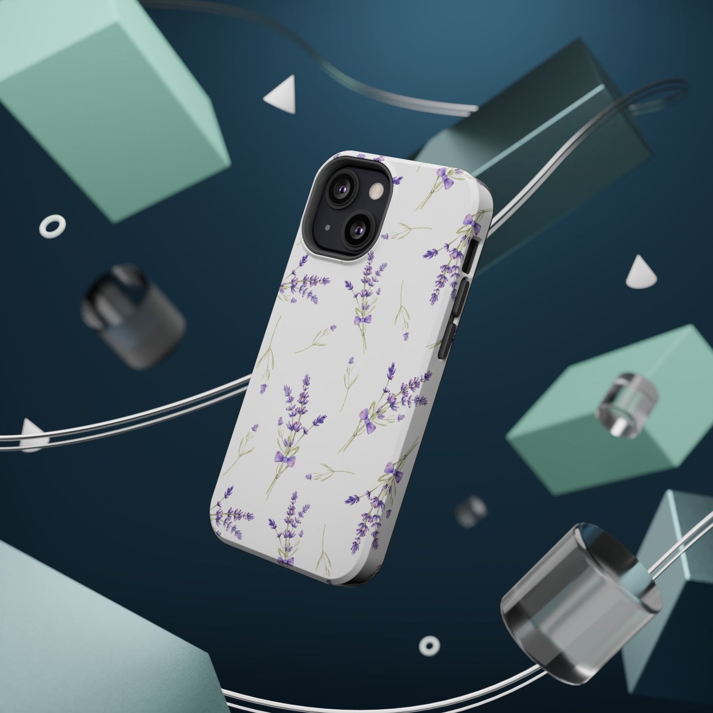 Magnetic Phone Case (Purple Lavender)