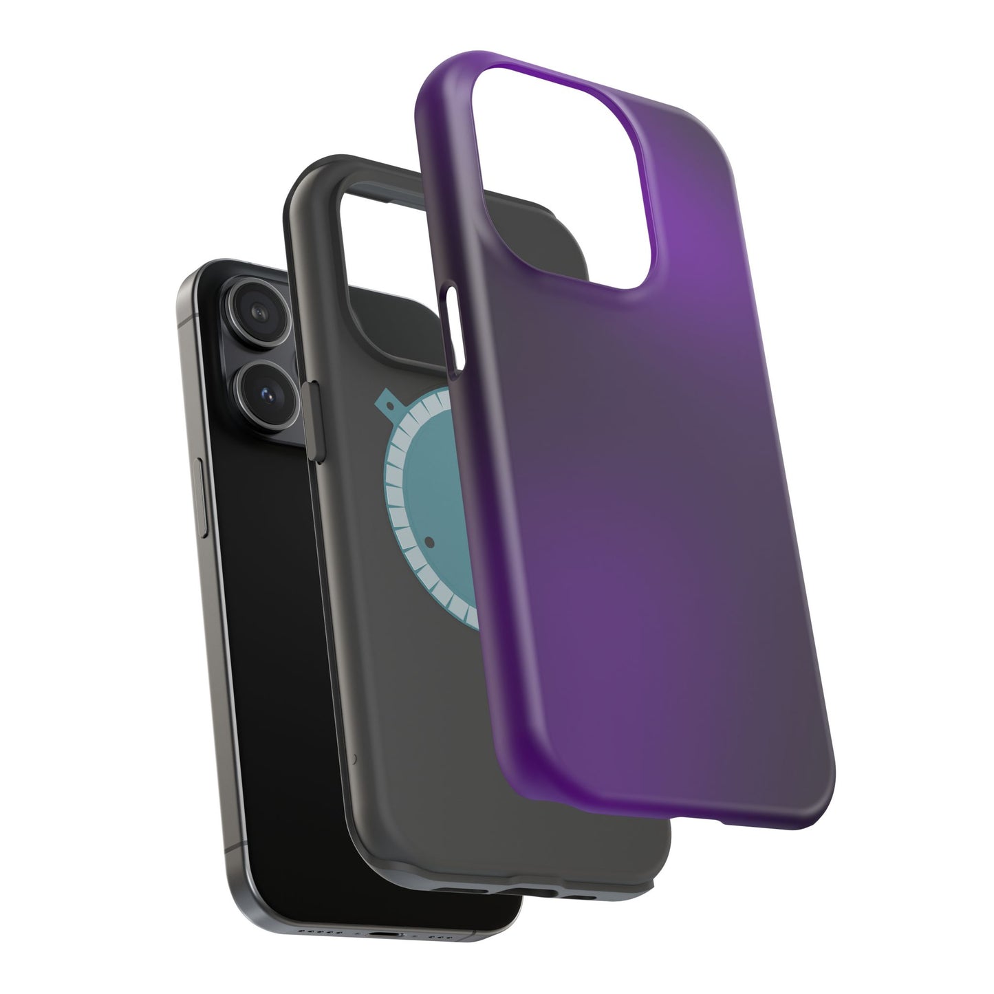 Magnetic Phone Case (Purple Gradient)