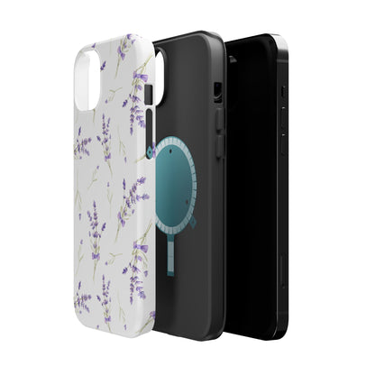 Magnetic Phone Case (Purple Lavender)