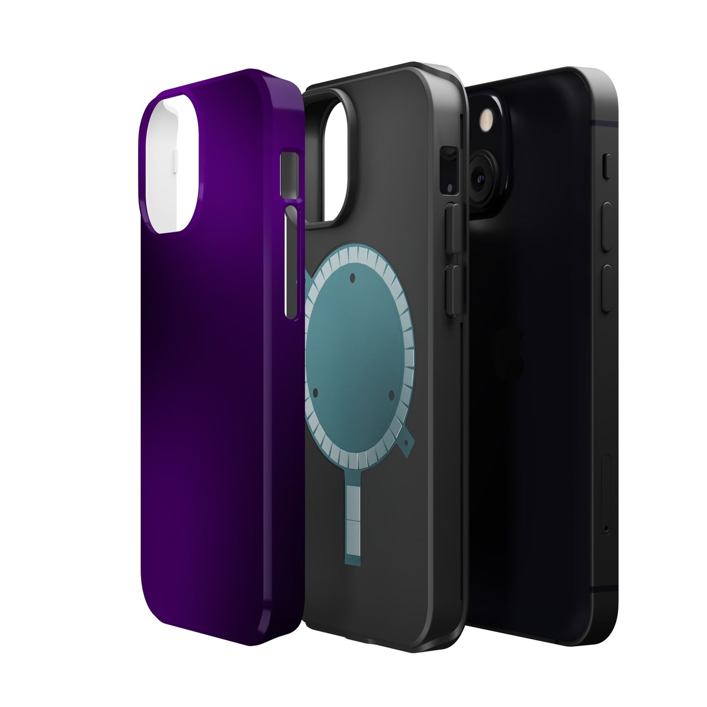 Magnetic Phone Case (Purple Gradient)