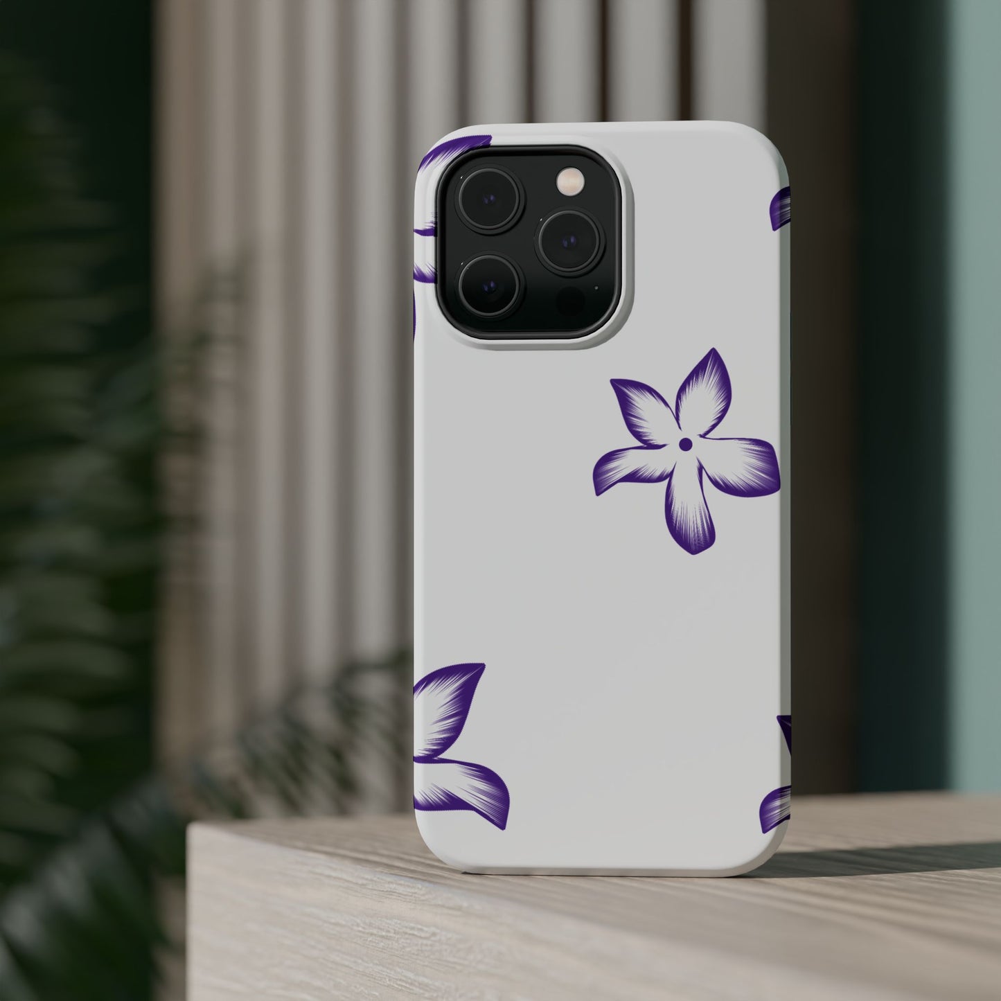 Magnetic Phone Case (Abstract Flower)