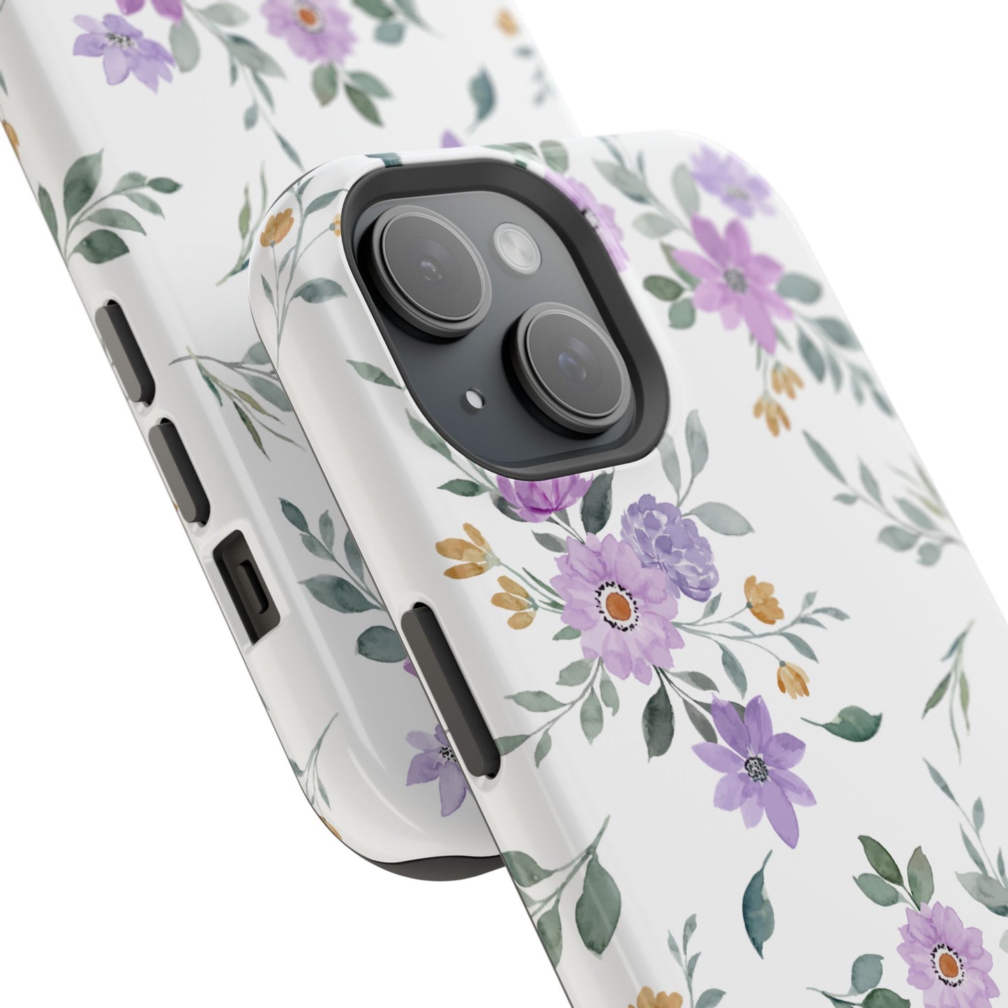 Magnetic Phone Case (Floral Pattern)