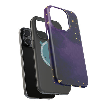 Magnetic Phone Case (Purple Sky)