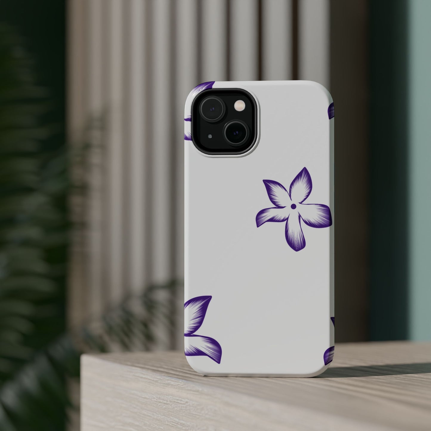 Magnetic Phone Case (Abstract Flower)