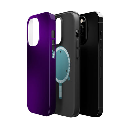 Magnetic Phone Case (Purple Gradient)