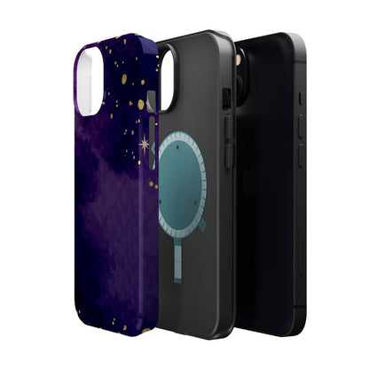 Magnetic Phone Case (Purple Sky)