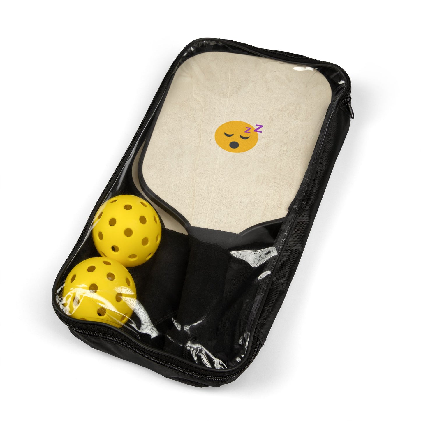 Pickleball Kit (Purple Sleepy Emoji)