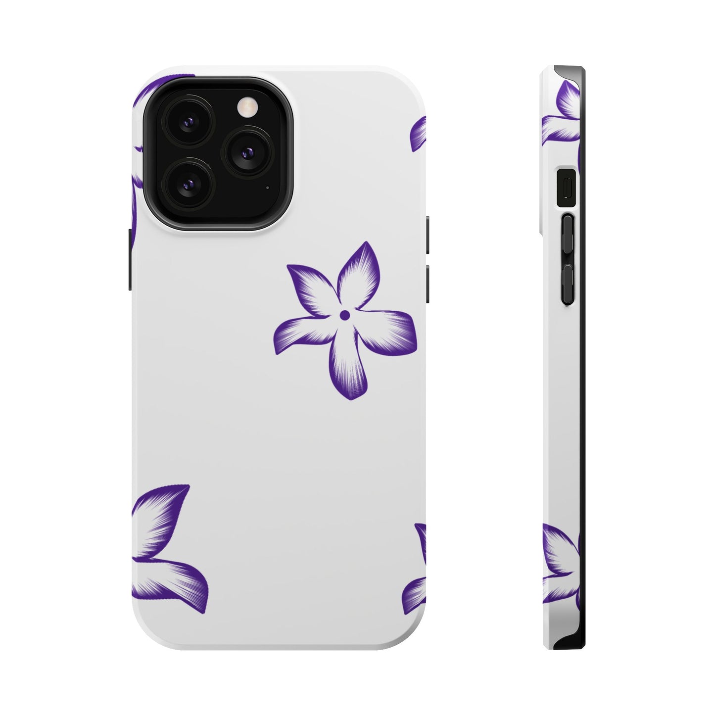 Magnetic Phone Case (Abstract Flower)