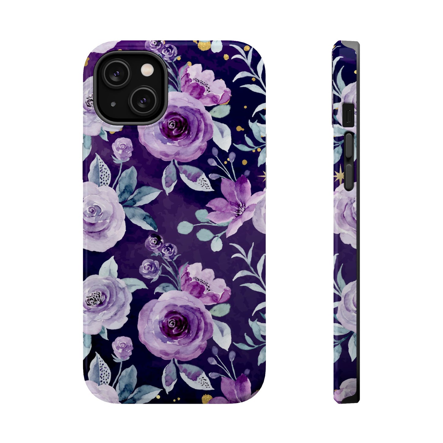 Magnetic Phone Case (Classic Floral *Special Purple Edition*)