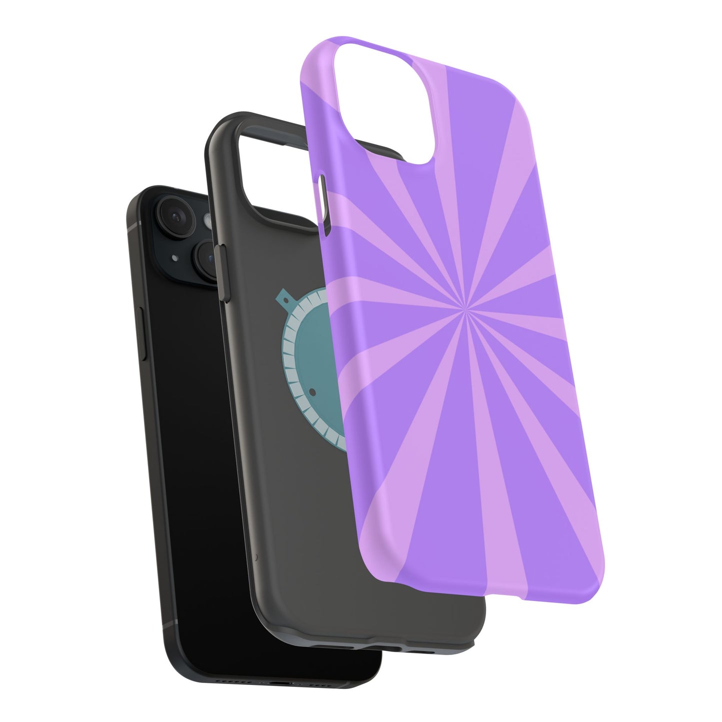 Magnetic Phone Case (Purple Star)