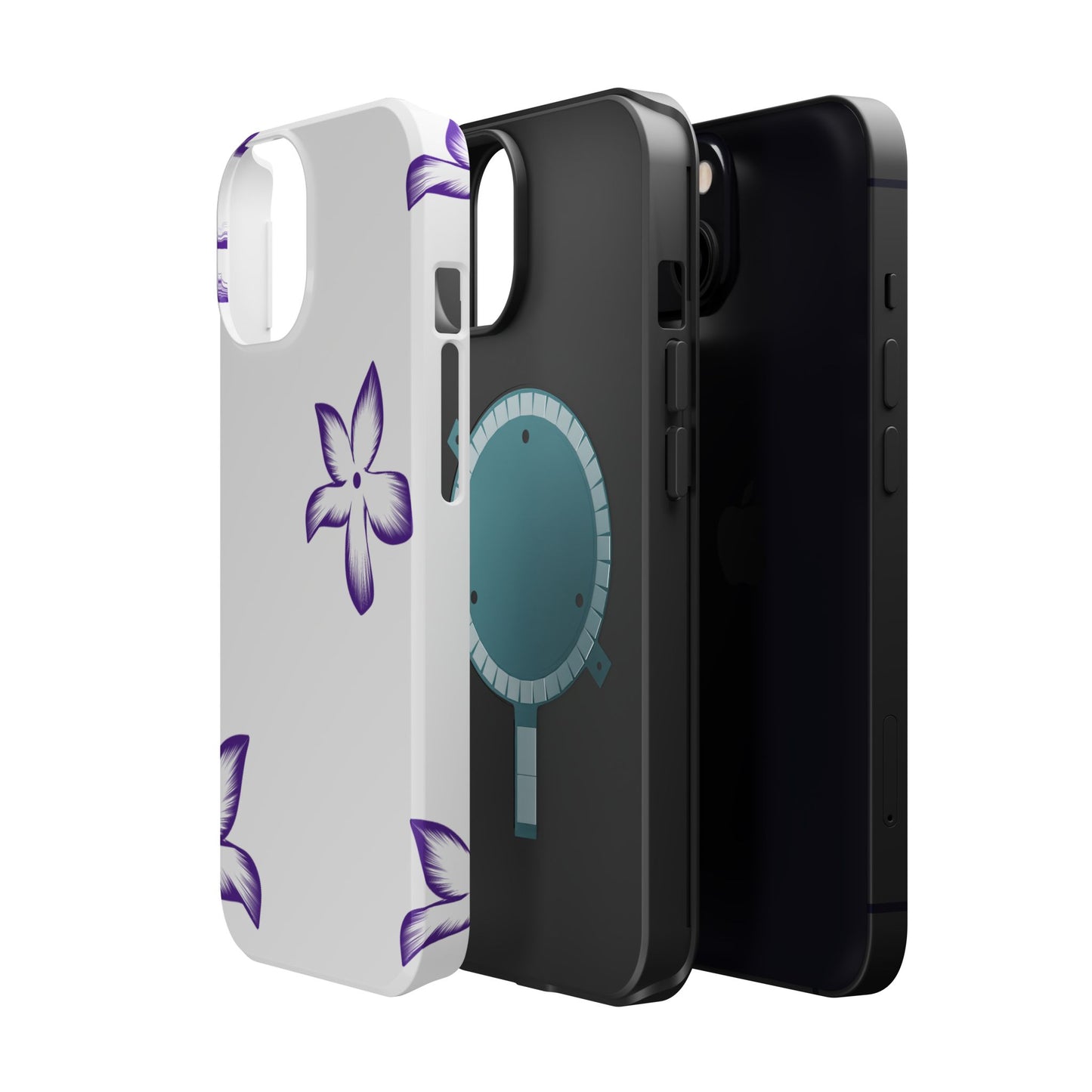 Magnetic Phone Case (Abstract Flower)