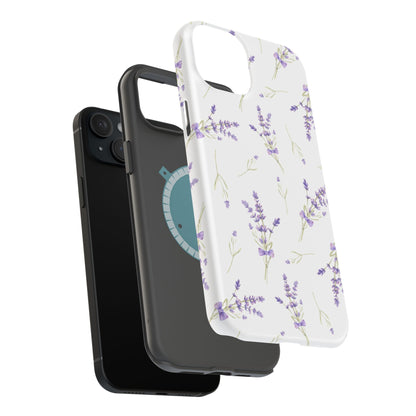 Magnetic Phone Case (Purple Lavender)