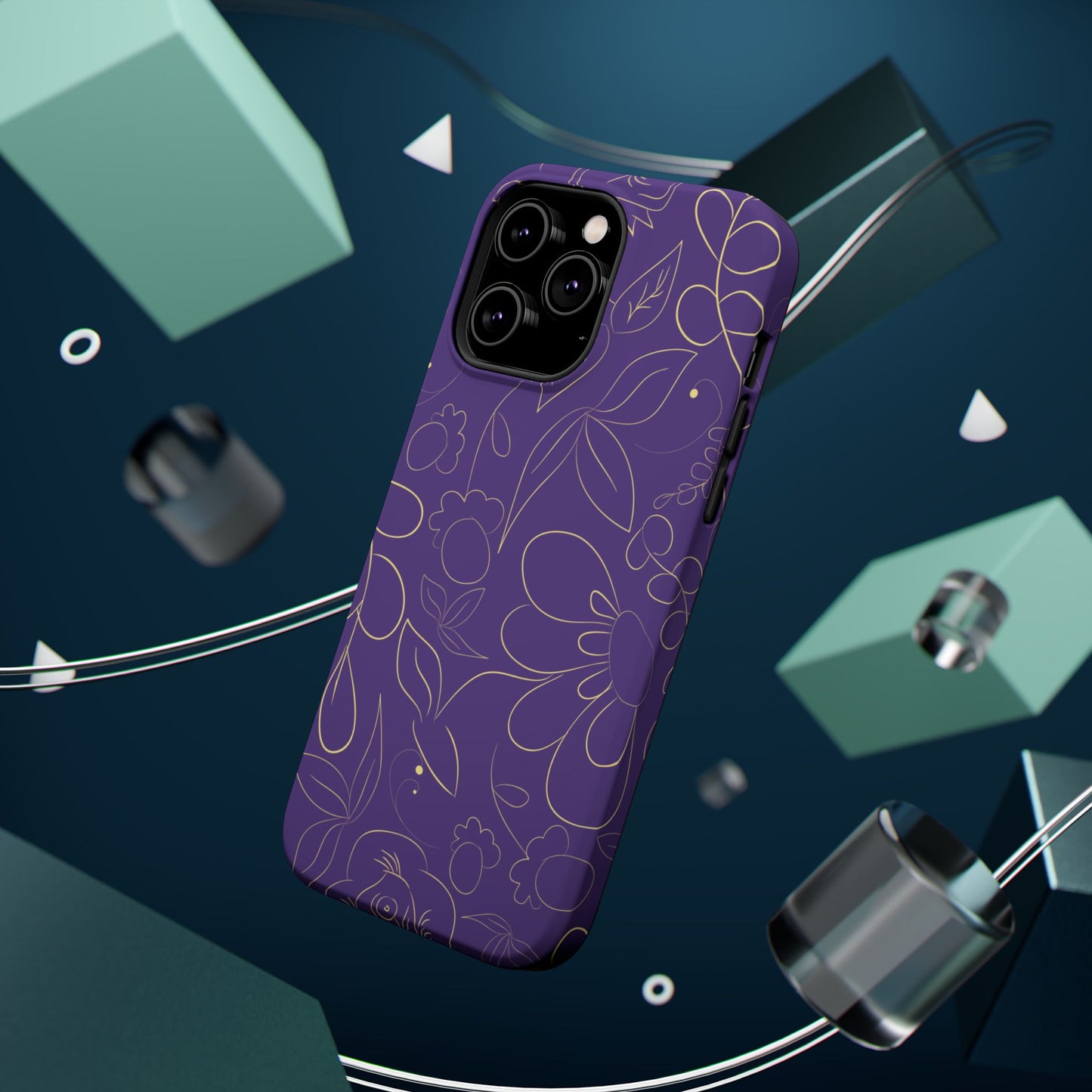 Magnetic Phone Case (Lux Floral)