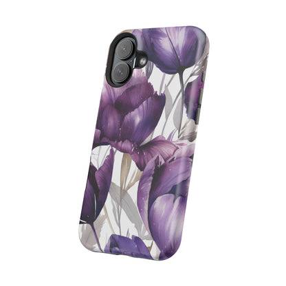 Magnetic Phone Case (Watercolor Flower)