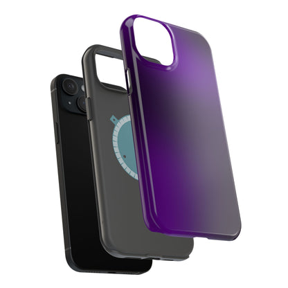 Magnetic Phone Case (Purple Gradient)