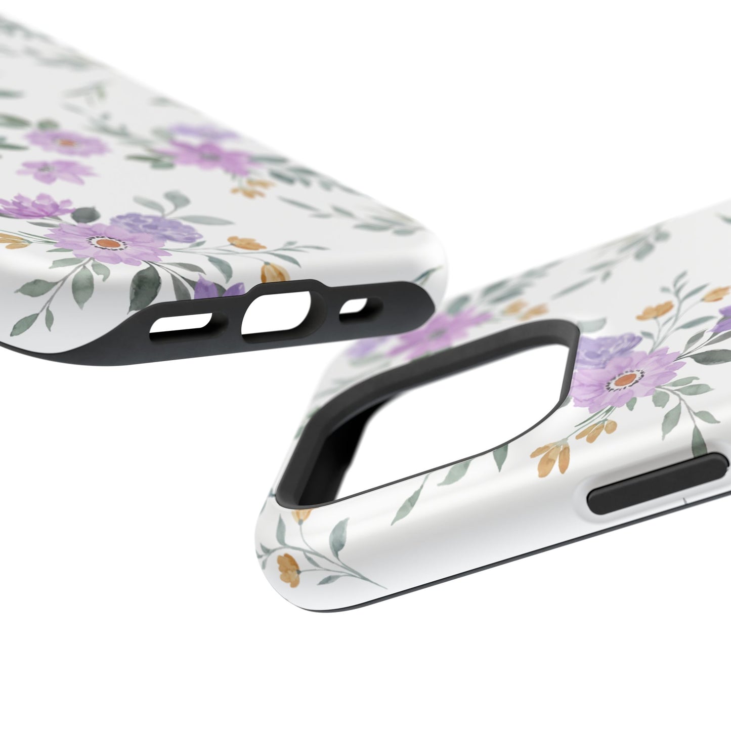 Magnetic Phone Case (Floral Pattern)