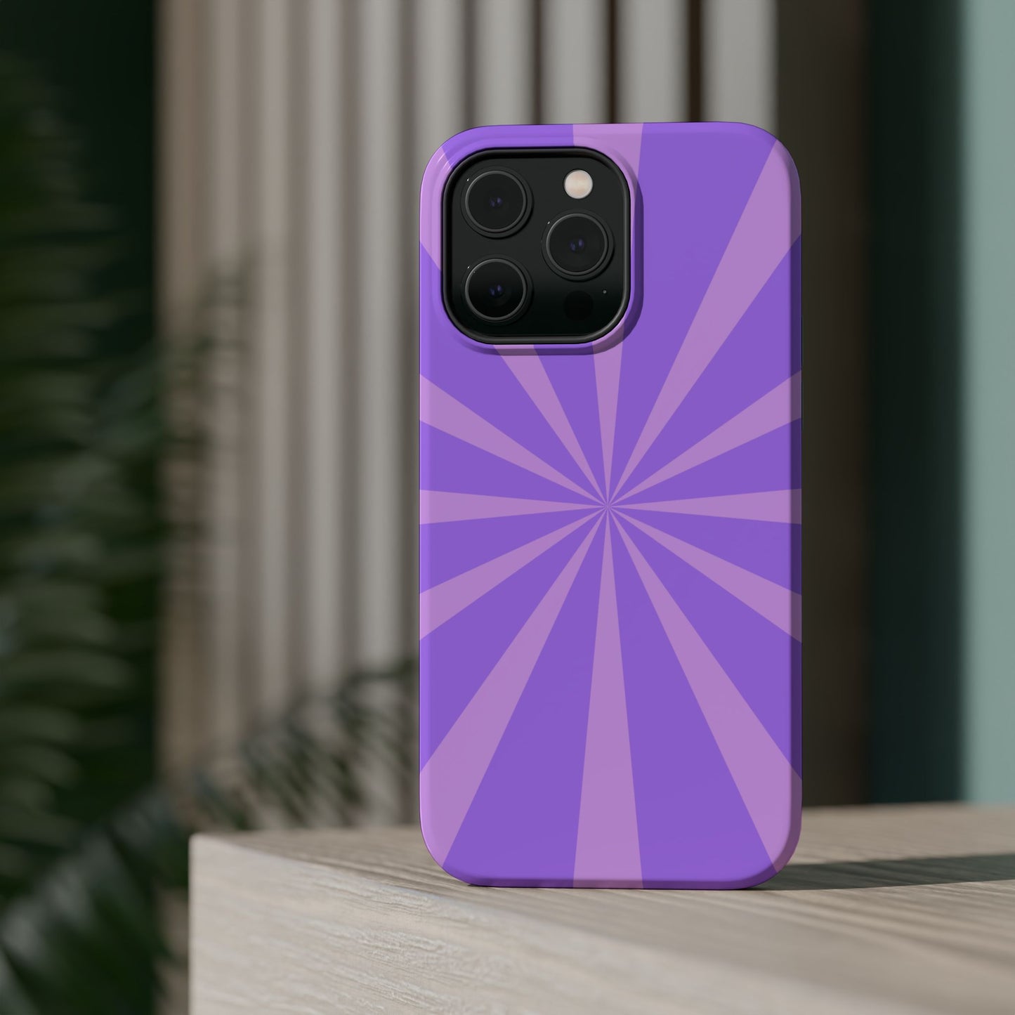 Magnetic Phone Case (Purple Star)