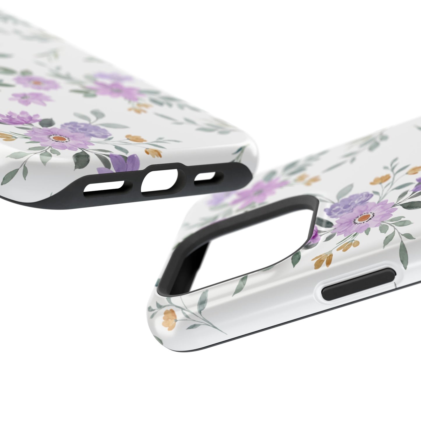 Magnetic Phone Case (Floral Pattern)