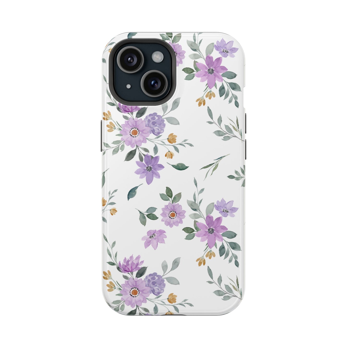 Magnetic Phone Case (Floral Pattern)