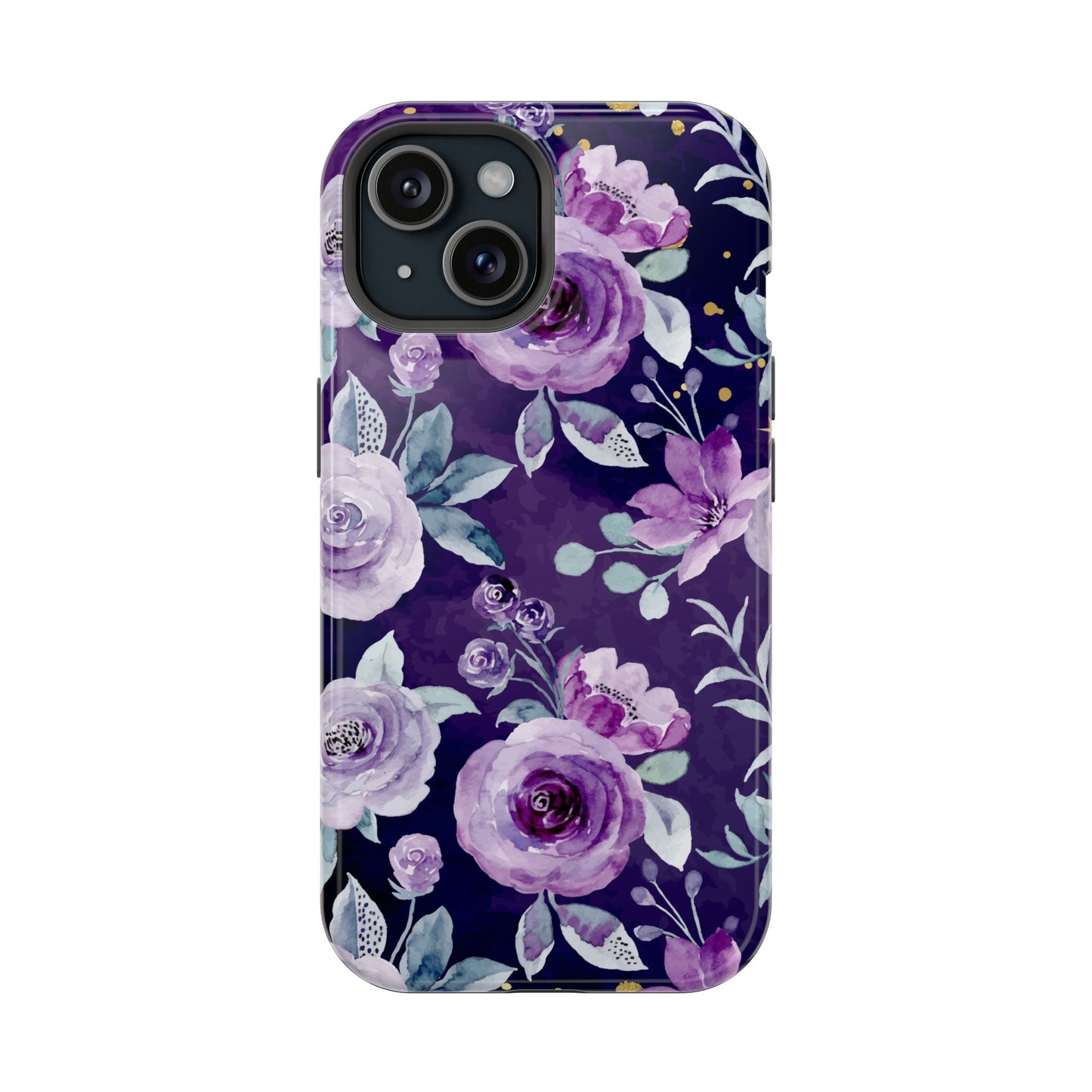 Magnetic Phone Case (Classic Floral *Special Purple Edition*)