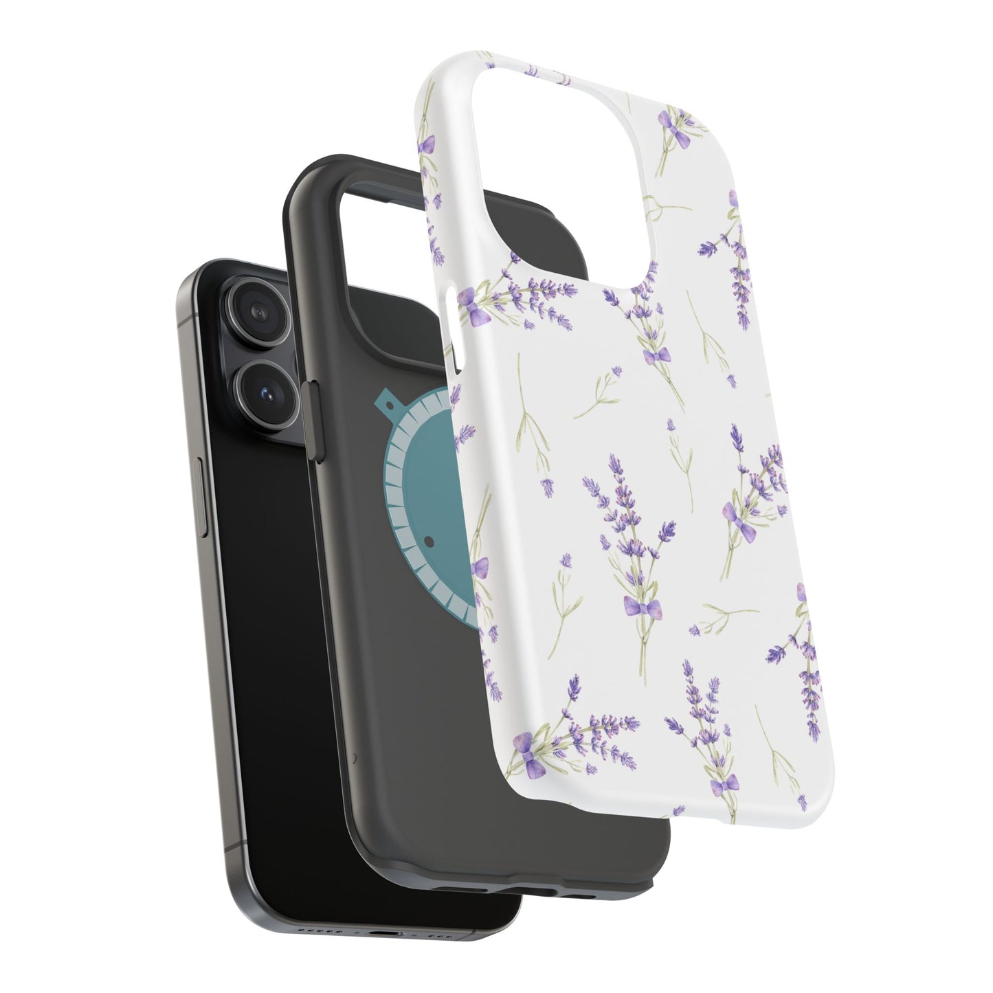 Magnetic Phone Case (Purple Lavender)