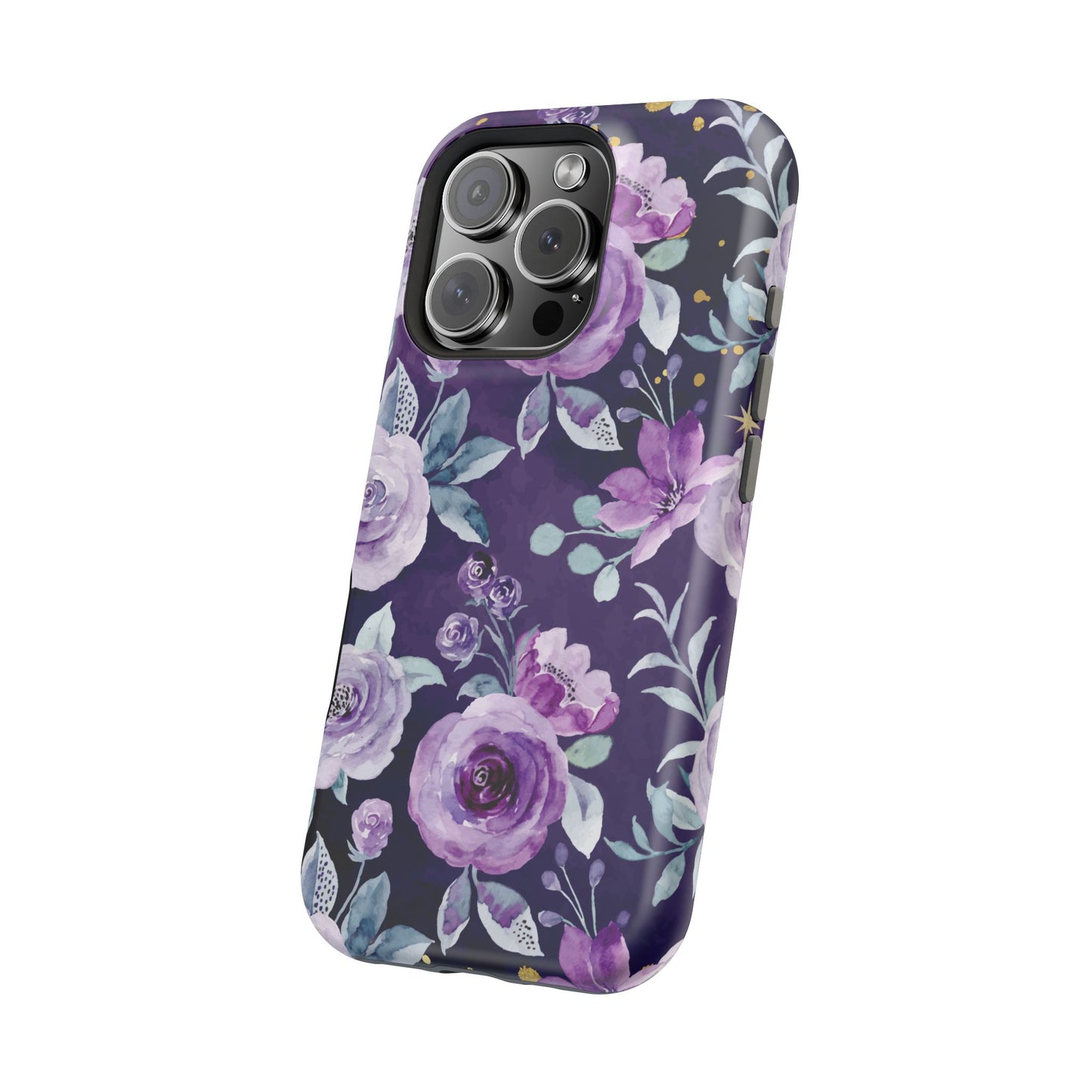 Magnetic Phone Case (Classic Floral *Special Purple Edition*)