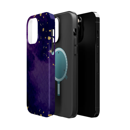 Magnetic Phone Case (Purple Sky)