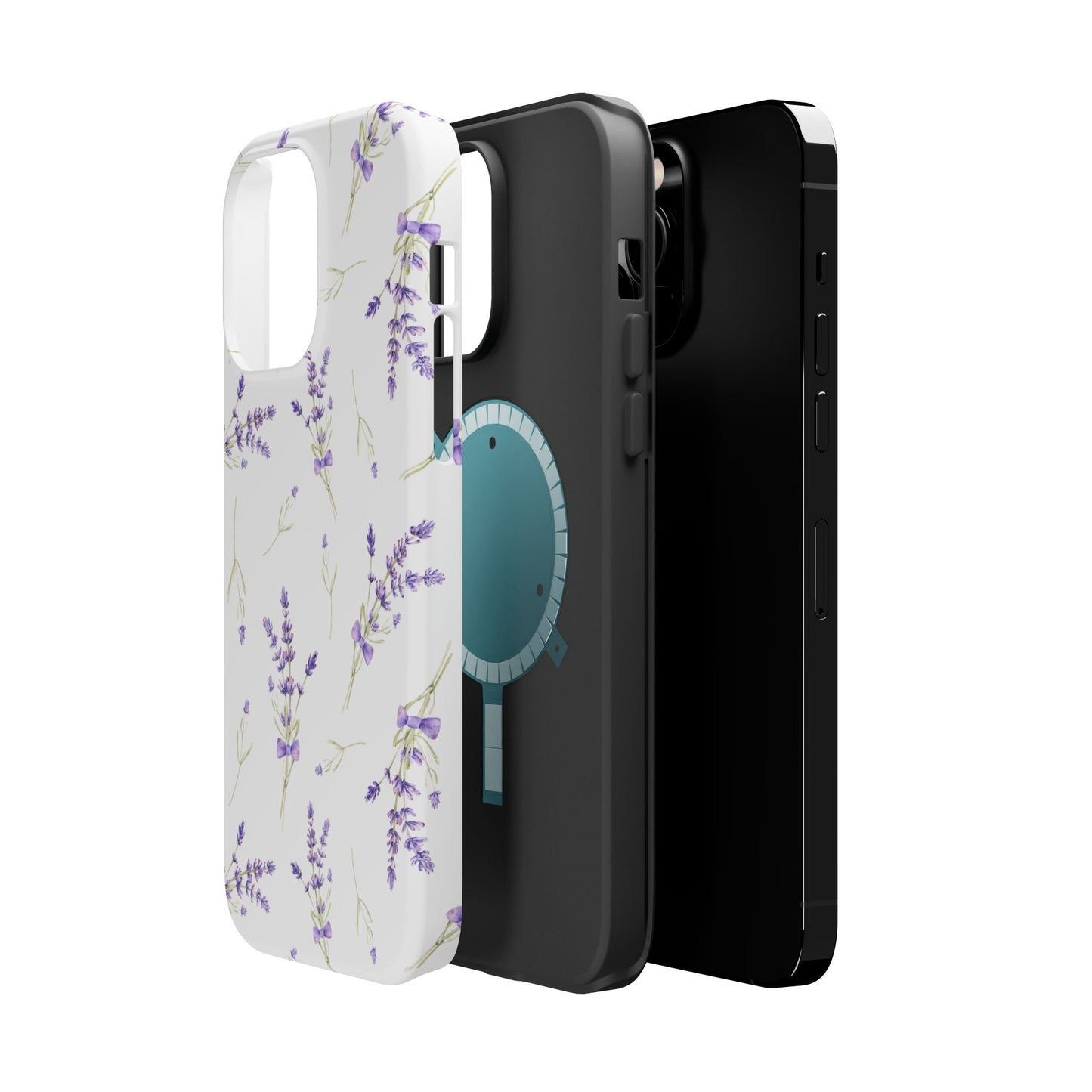 Magnetic Phone Case (Purple Lavender)