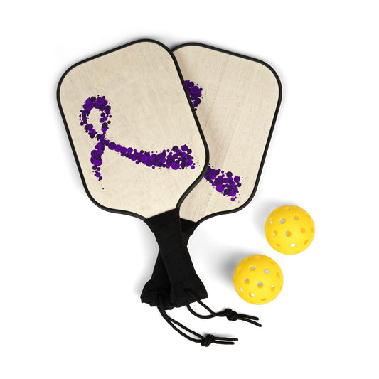 Pickleball Kit (Purple Bubble Ribbon)