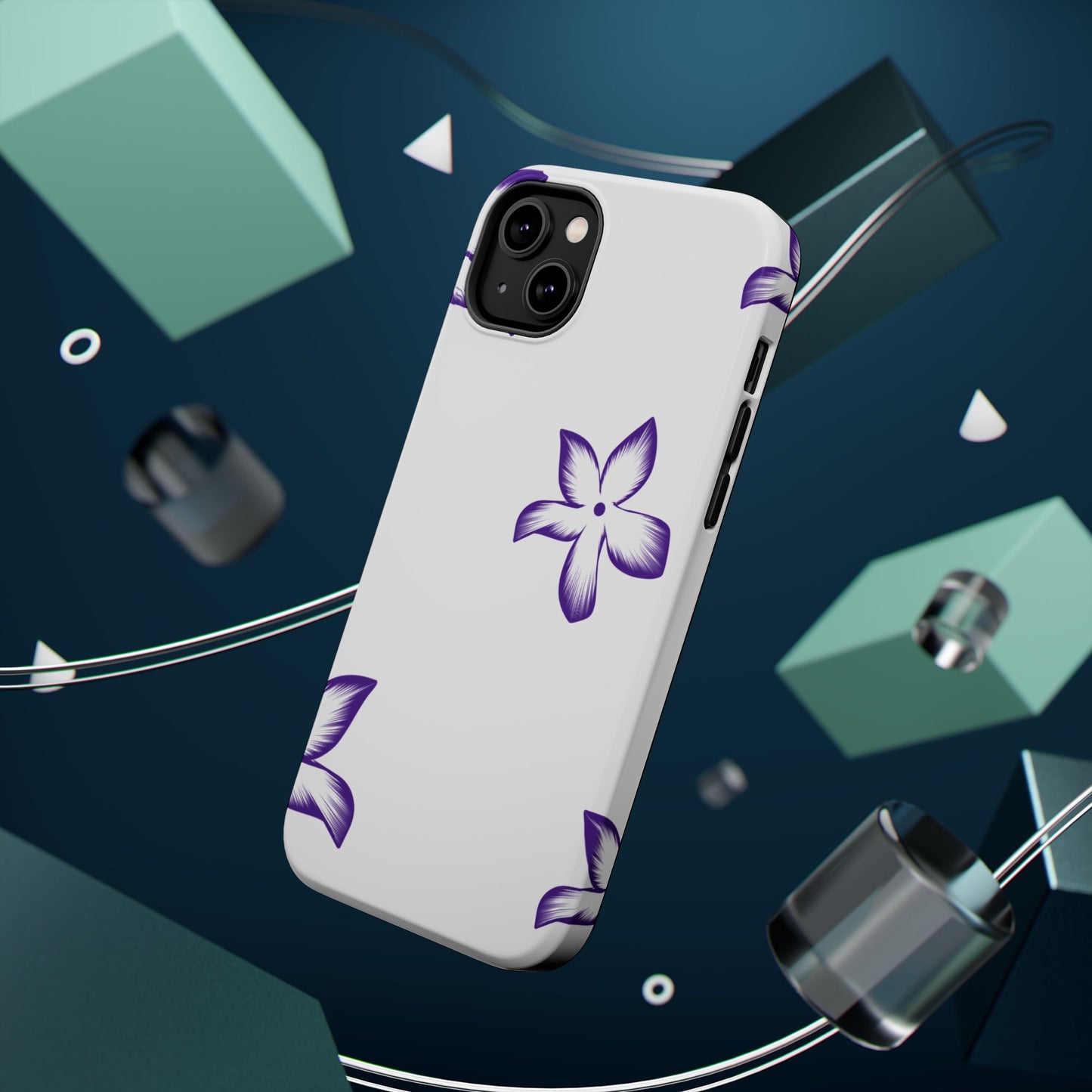 Magnetic Phone Case (Abstract Flower)