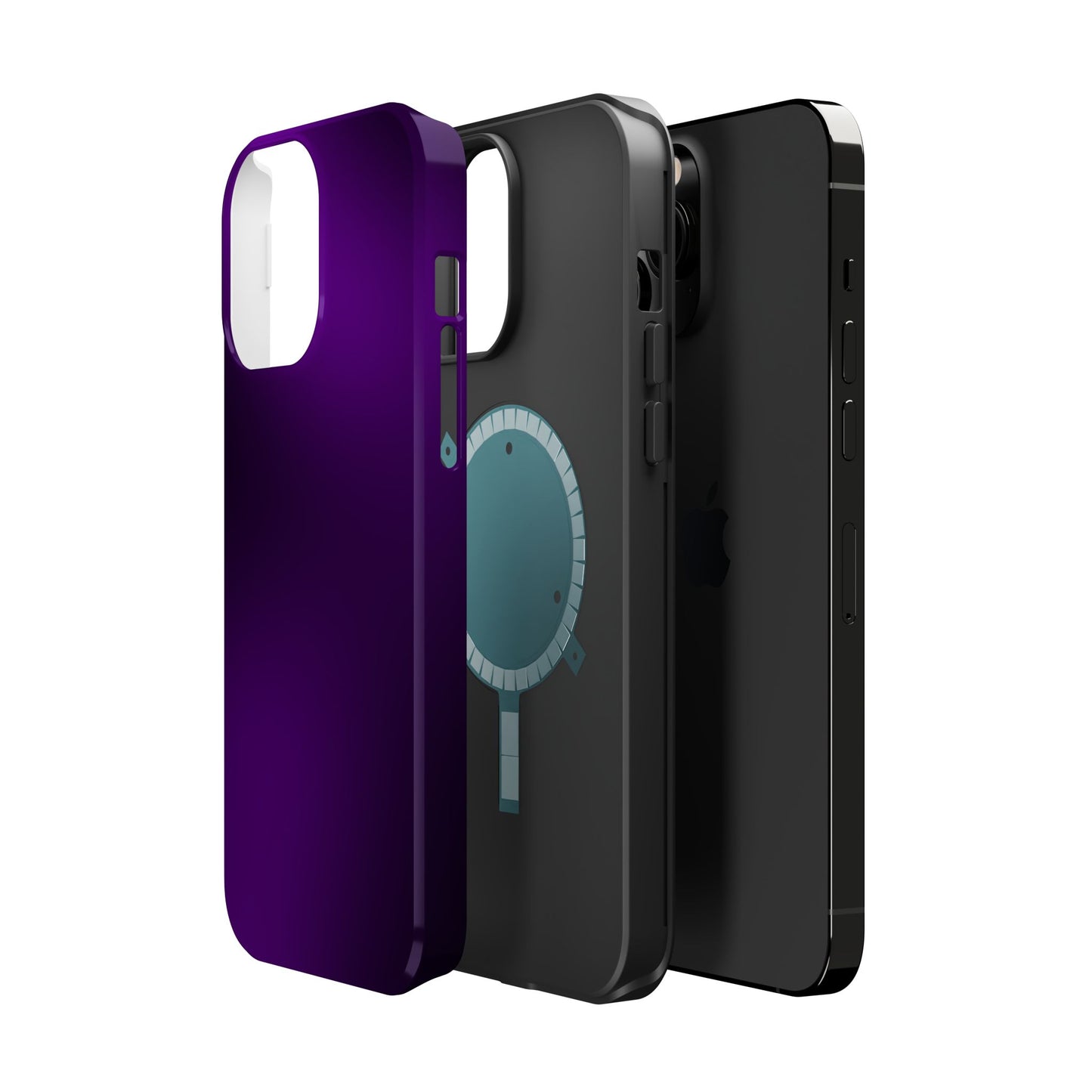 Magnetic Phone Case (Purple Gradient)