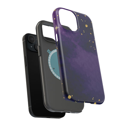 Magnetic Phone Case (Purple Sky)