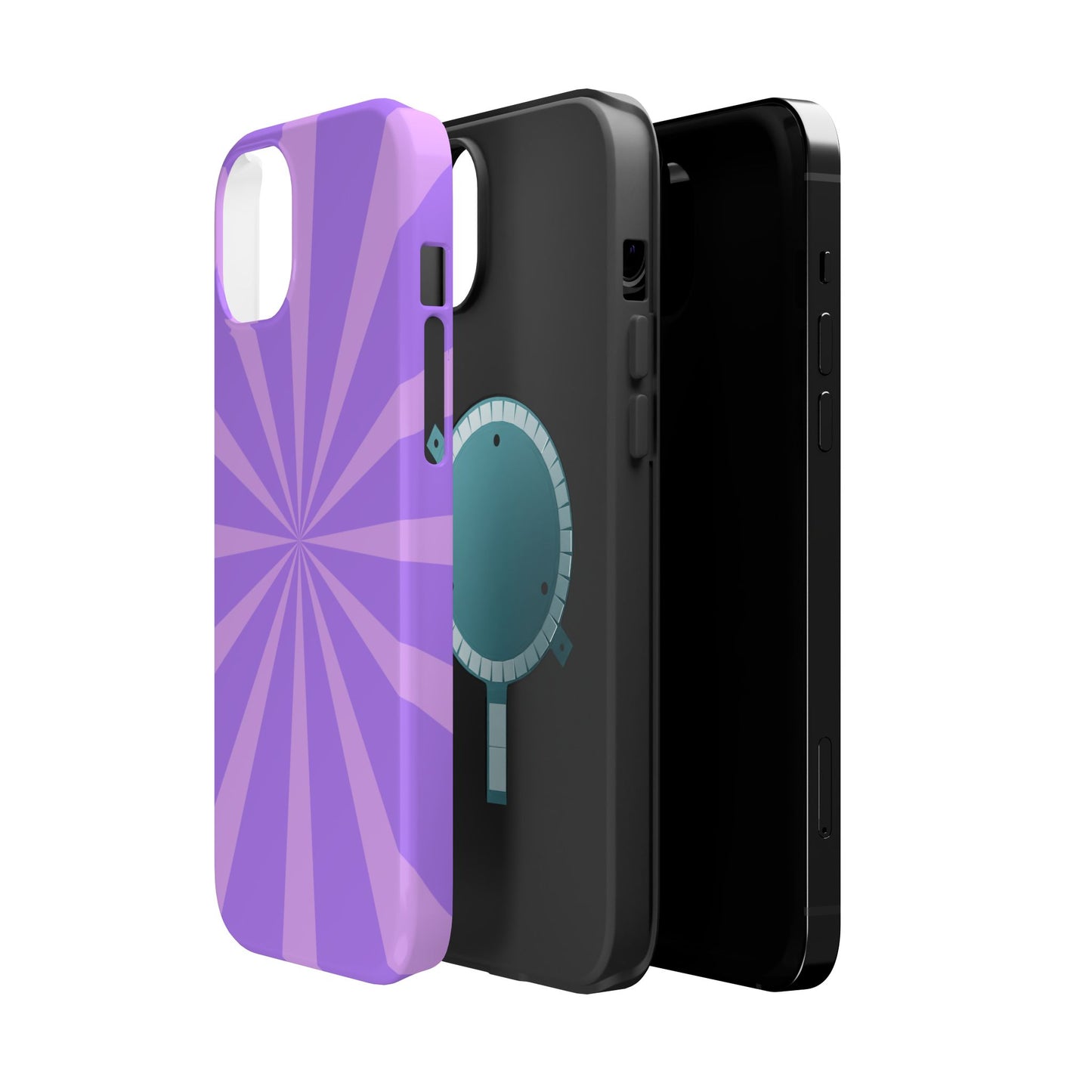 Magnetic Phone Case (Purple Star)