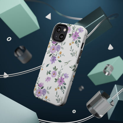 Magnetic Phone Case (Floral Pattern)