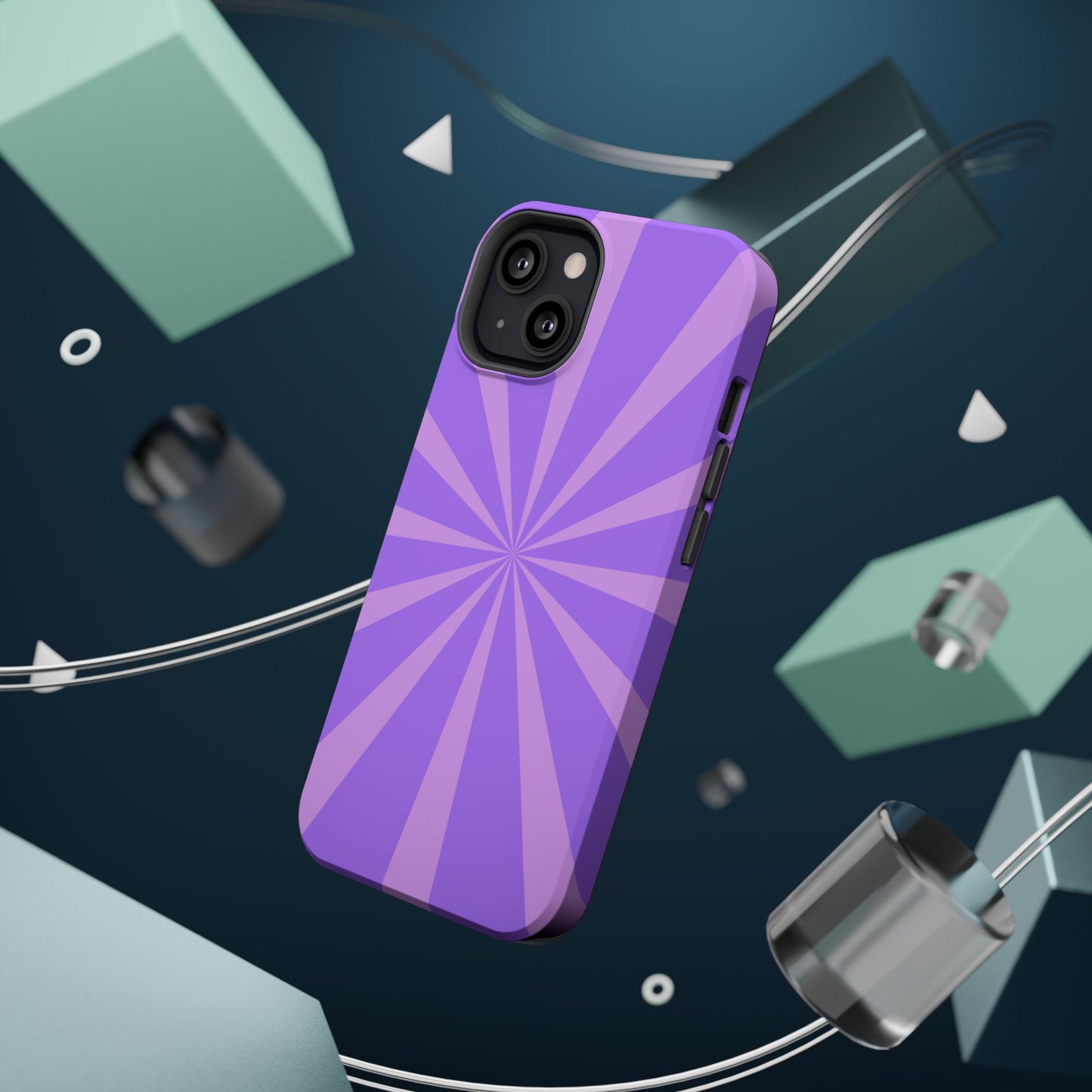 Magnetic Phone Case (Purple Star)