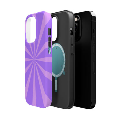 Magnetic Phone Case (Purple Star)