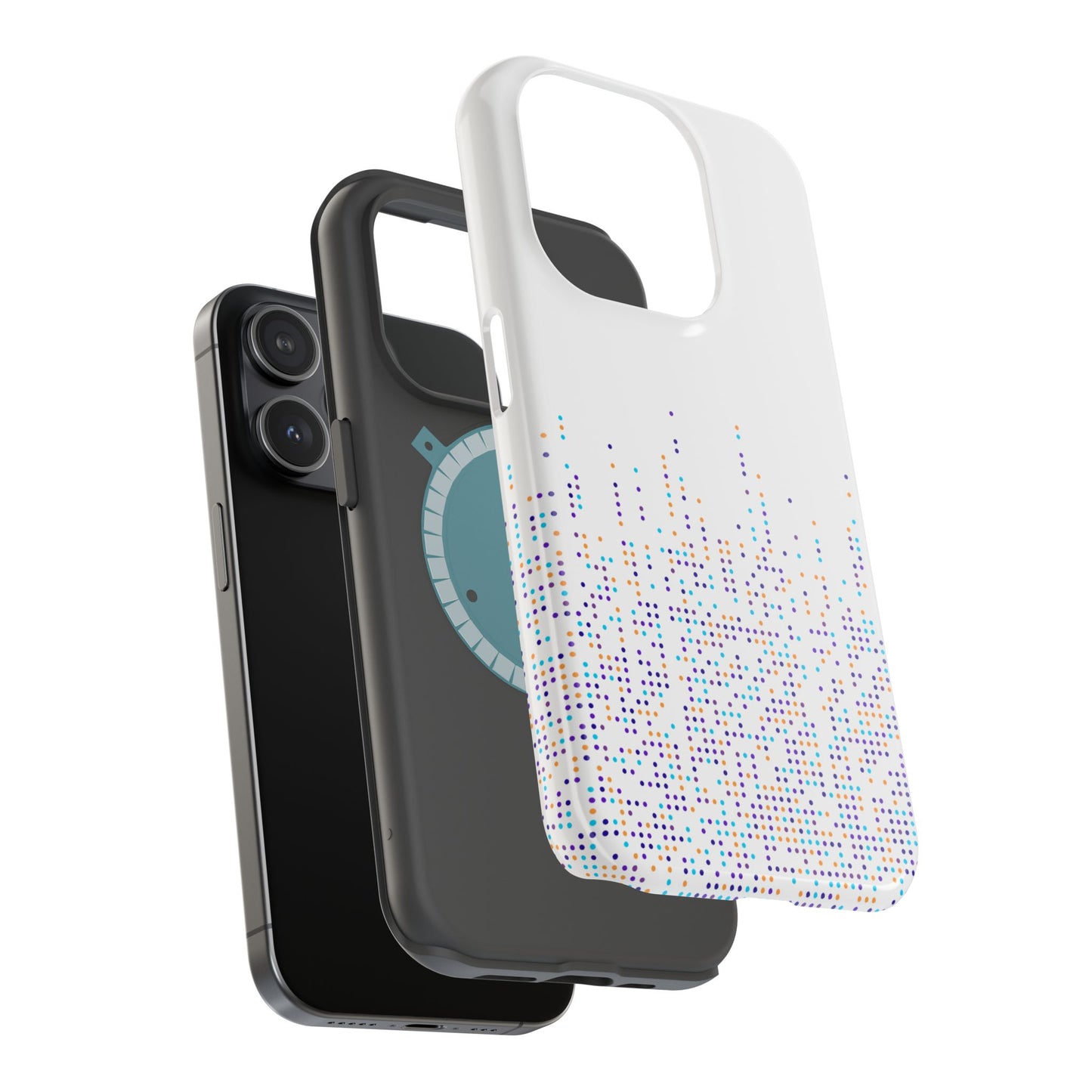 Magnetic Phone Case (Digital Dots)