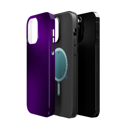 Magnetic Phone Case (Purple Gradient)