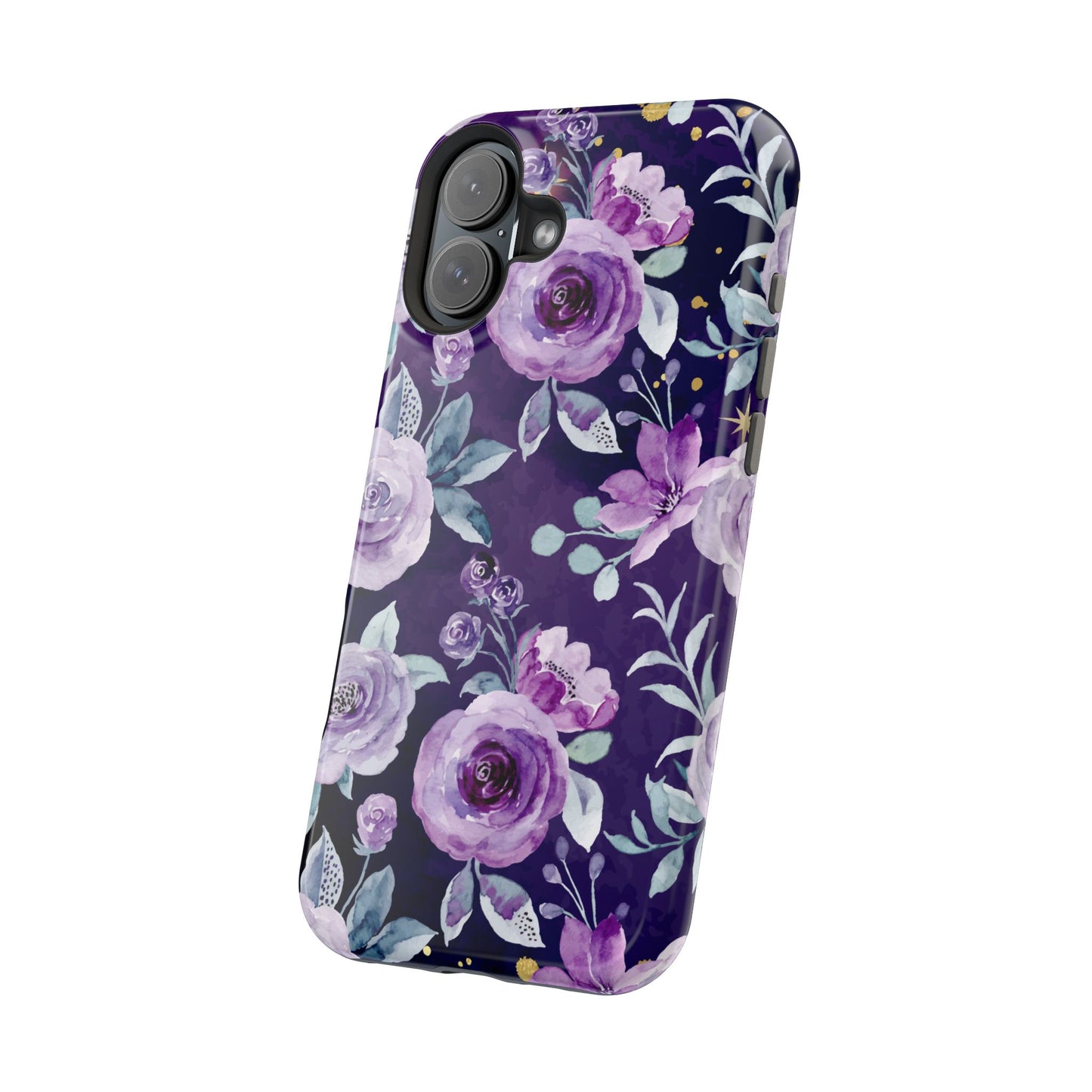 Magnetic Phone Case (Classic Floral *Special Purple Edition*)