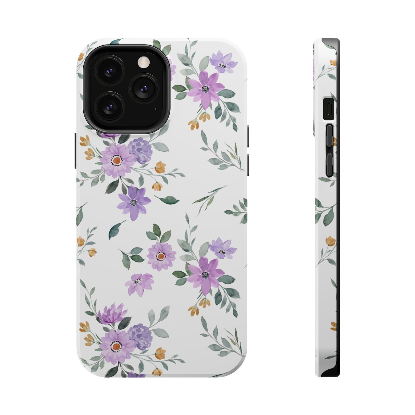 Magnetic Phone Case (Floral Pattern)