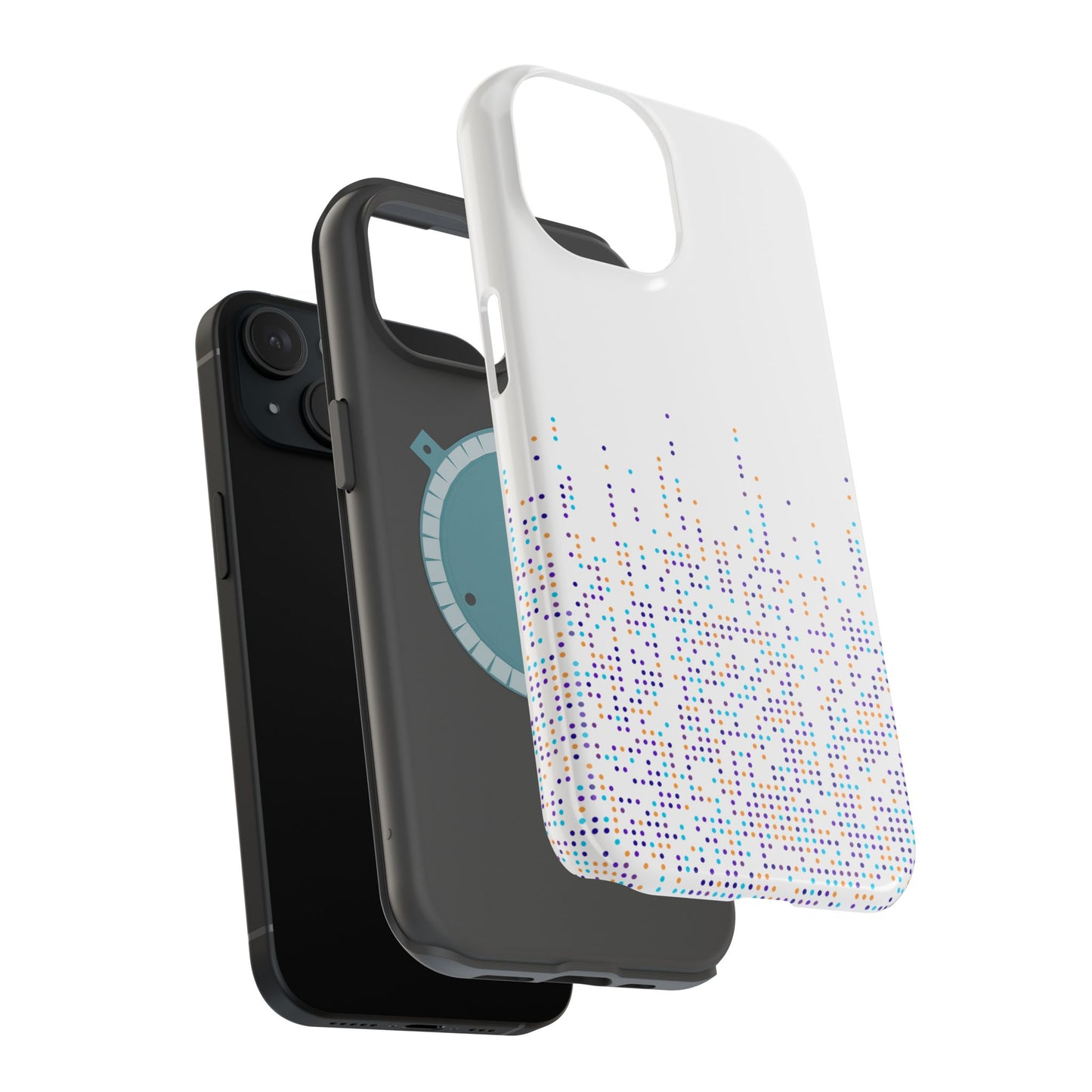 Magnetic Phone Case (Digital Dots)