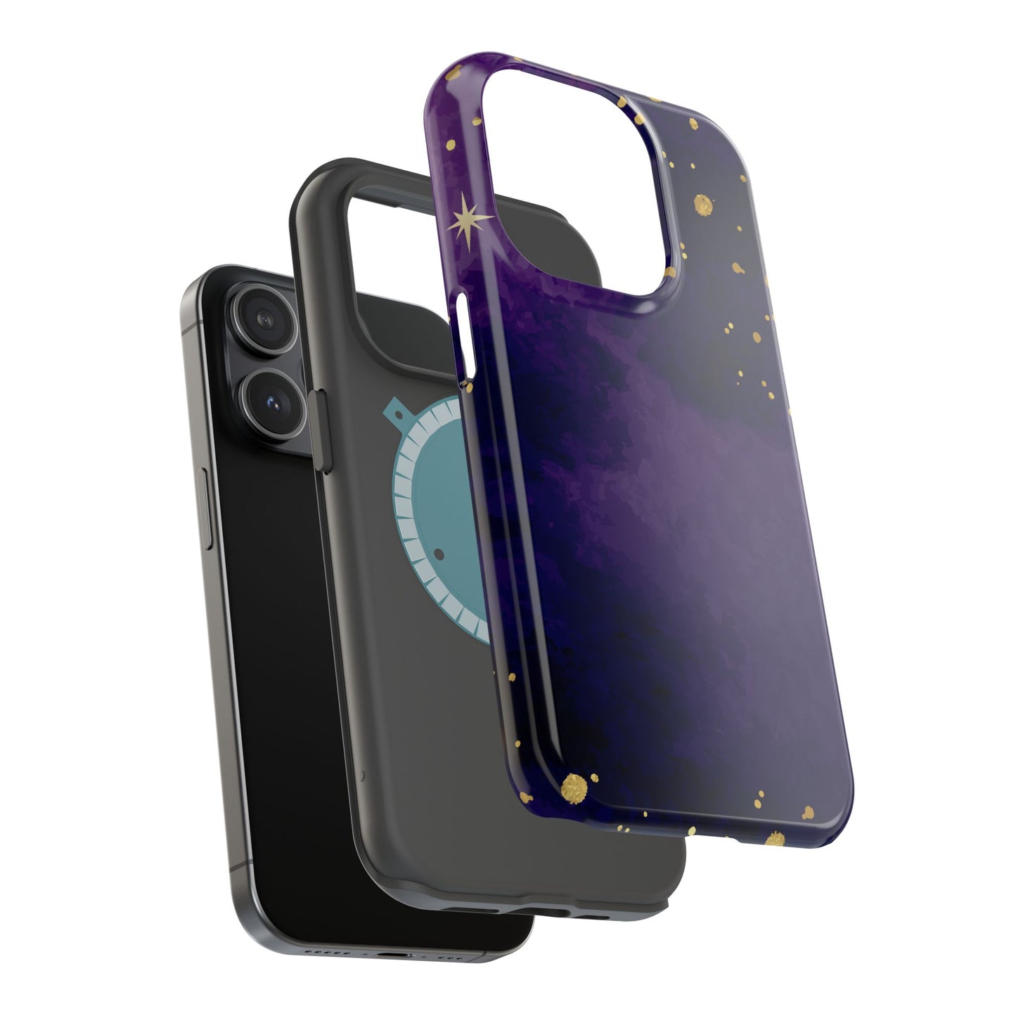 Magnetic Phone Case (Purple Sky)