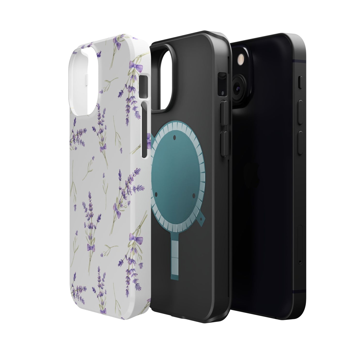 Magnetic Phone Case (Purple Lavender)