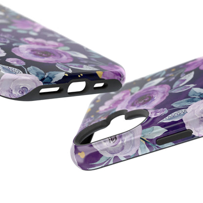 Magnetic Phone Case (Classic Floral *Special Purple Edition*)