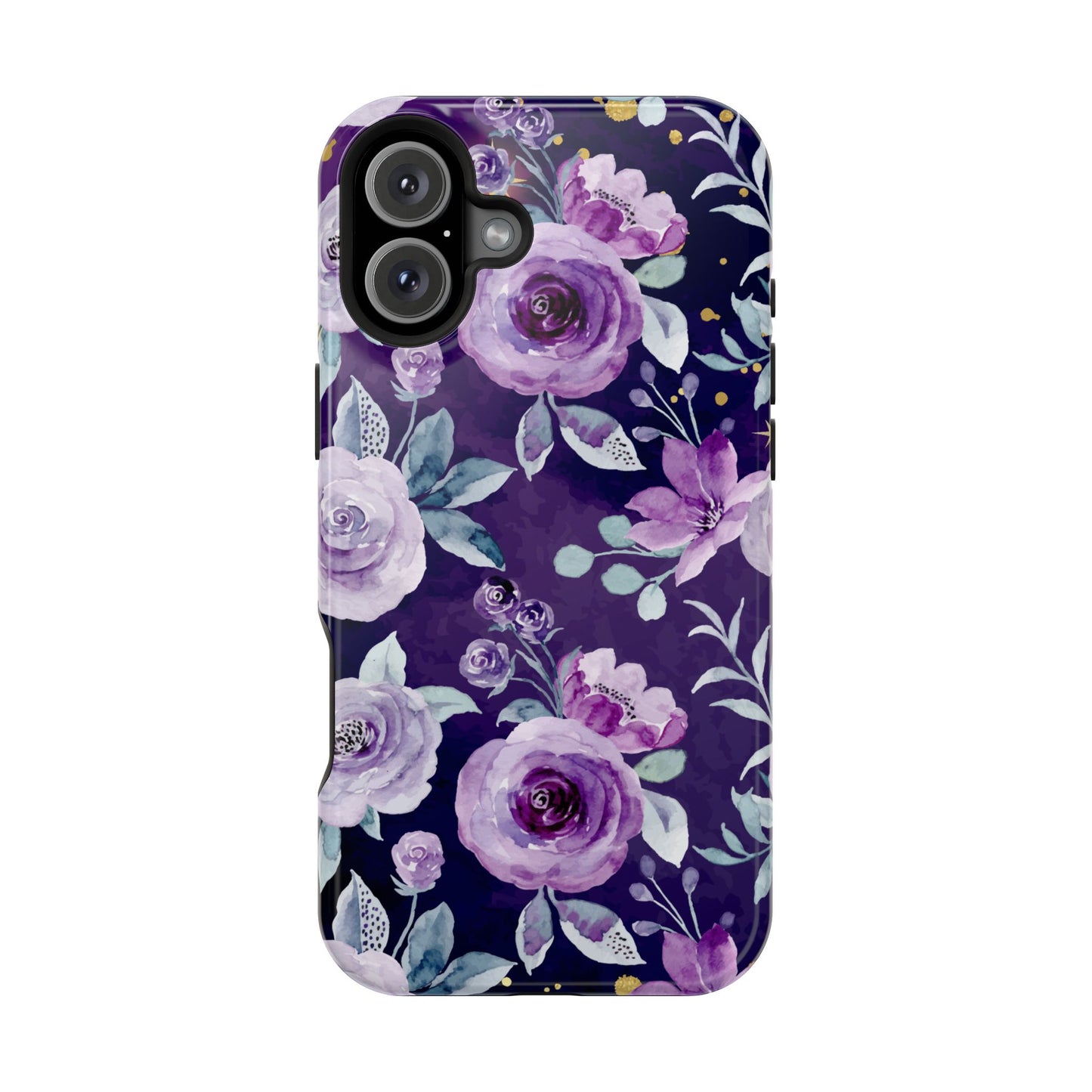 Magnetic Phone Case (Classic Floral *Special Purple Edition*)