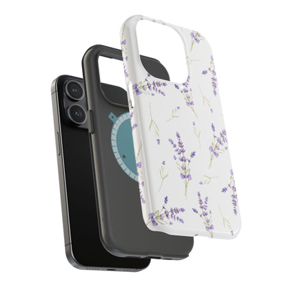 Magnetic Phone Case (Purple Lavender)