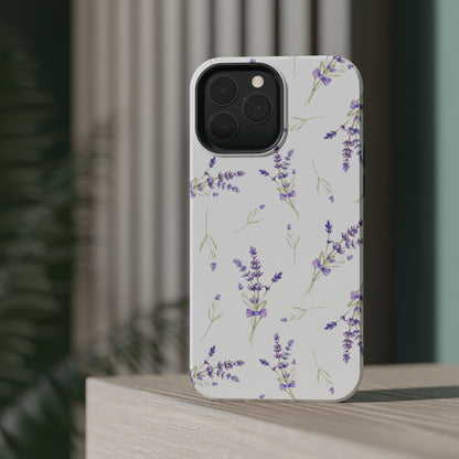 Magnetic Phone Case (Purple Lavender)