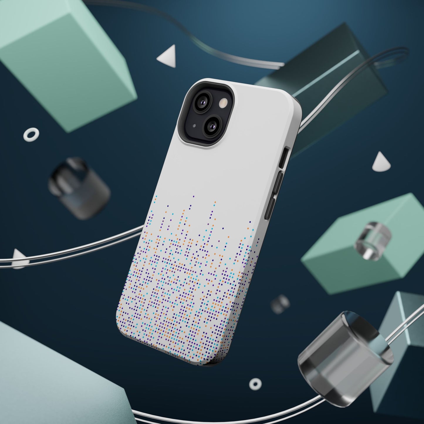 Magnetic Phone Case (Digital Dots)