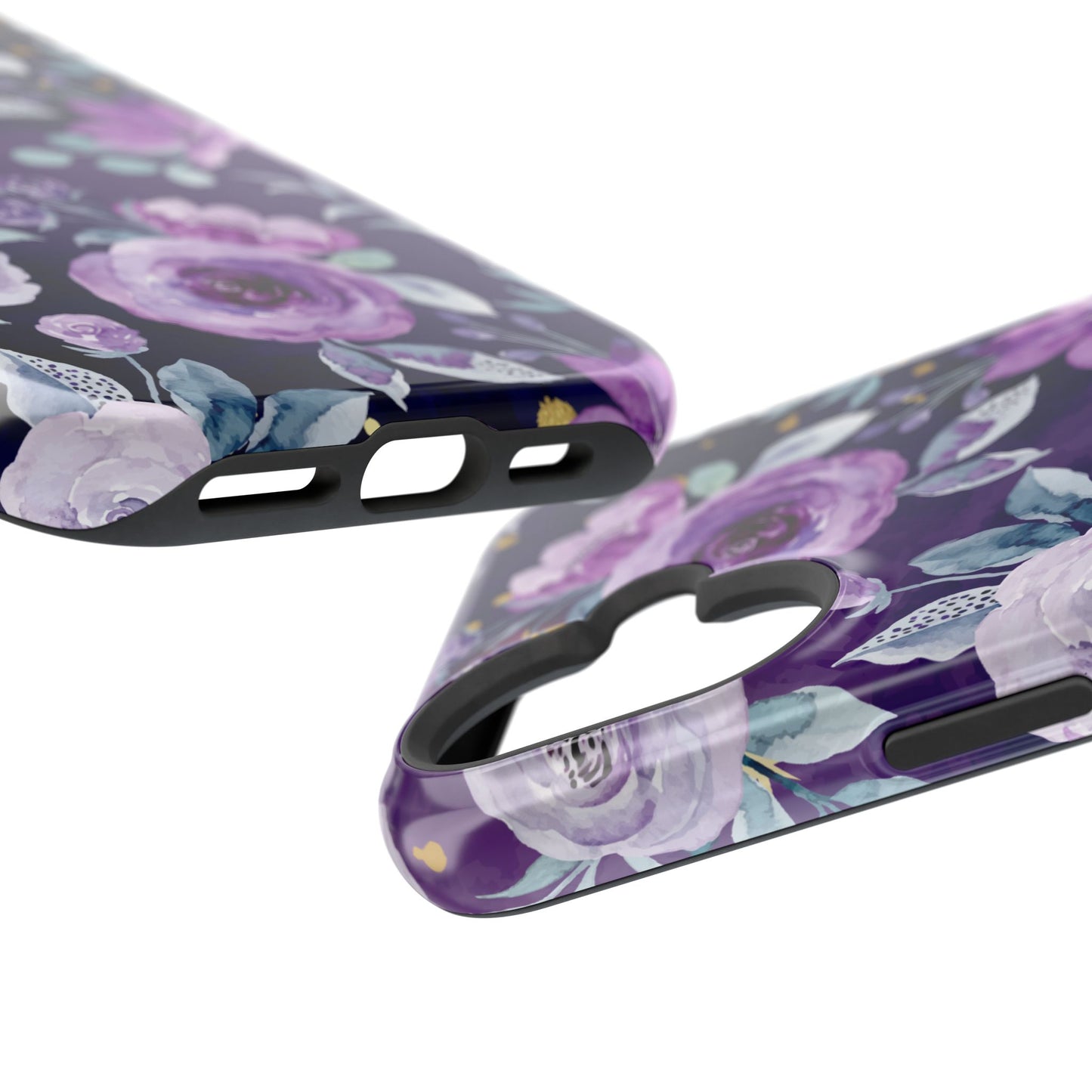 Magnetic Phone Case (Classic Floral *Special Purple Edition*)