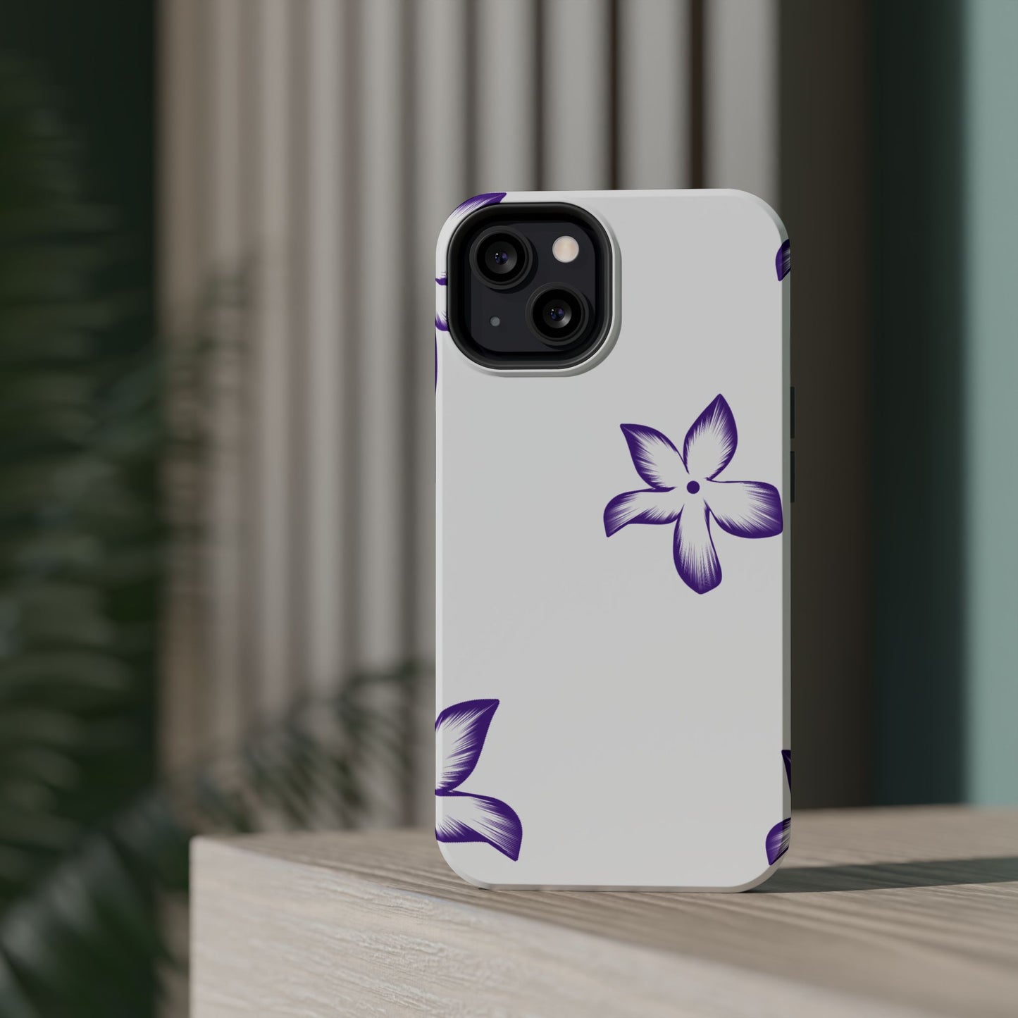 Magnetic Phone Case (Abstract Flower)